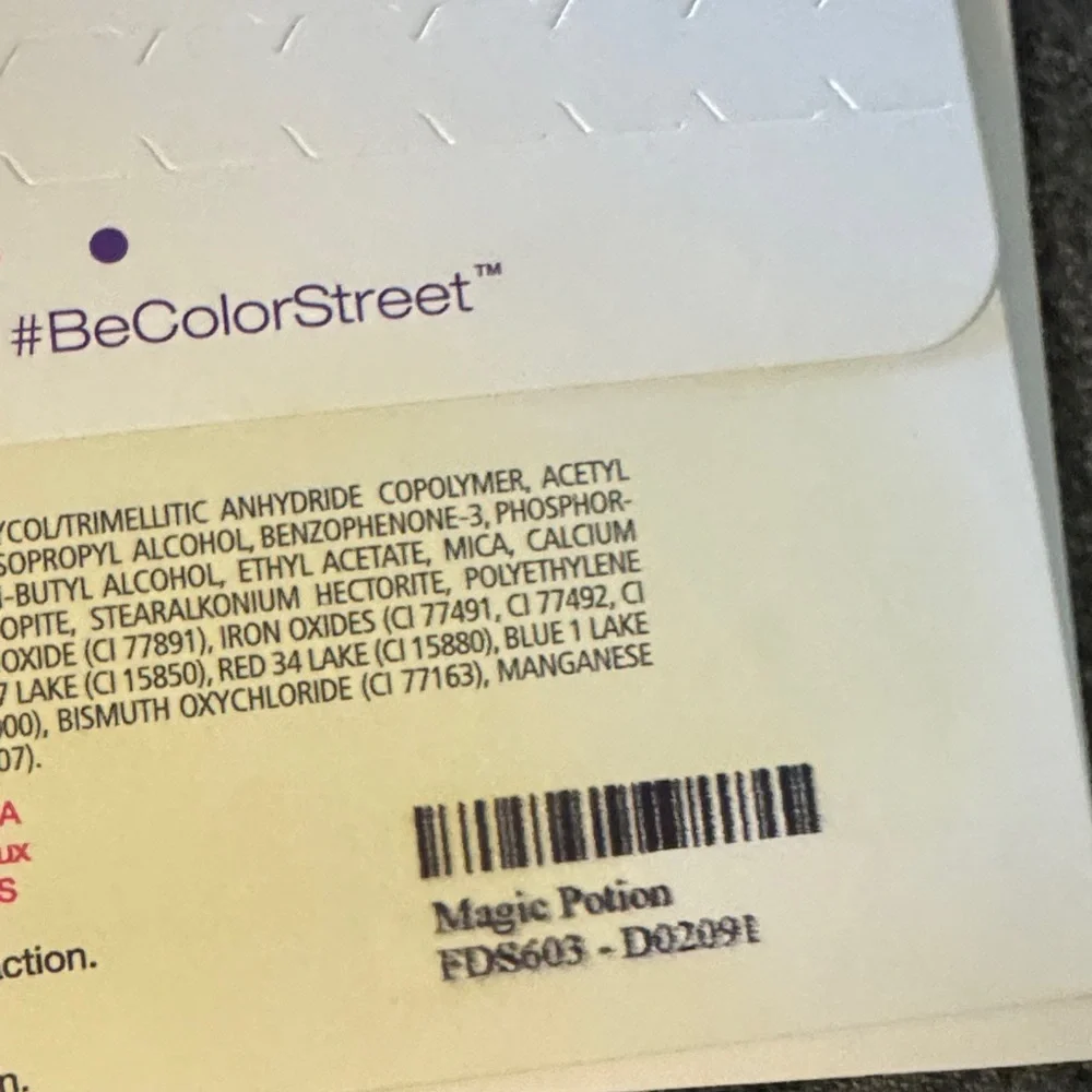 Retired Color Street Nail Polish Strips - Purple, Pink, Blue Collection - Picture 7 of 9